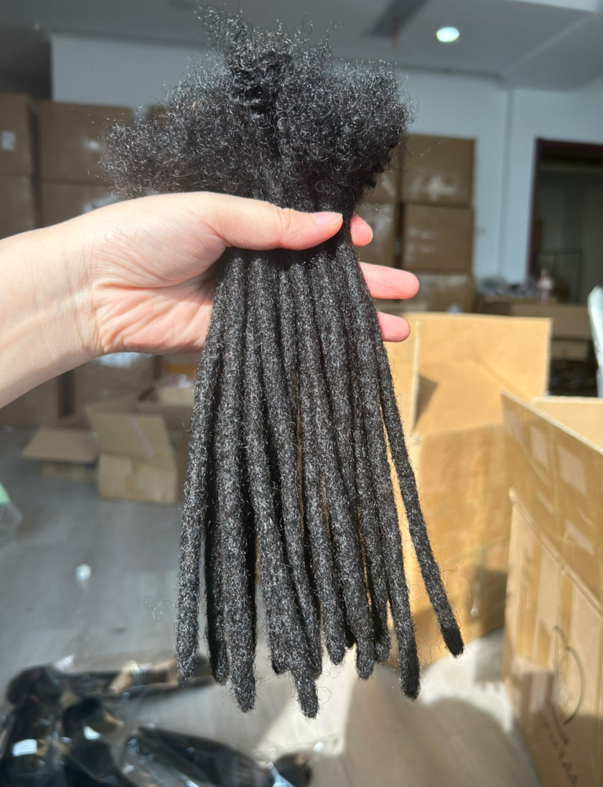Traditional Human Hair Loc Extensions (Bundle of 20)